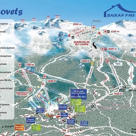 Charming One Bed 423 In Main Flora Building Appartamento Borovets